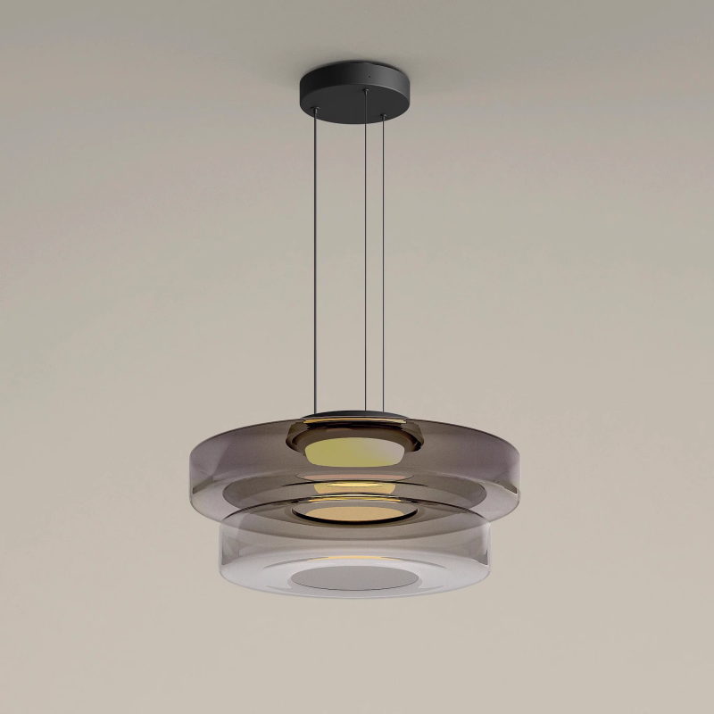 Bauhaus Style Glass Pendant Lights