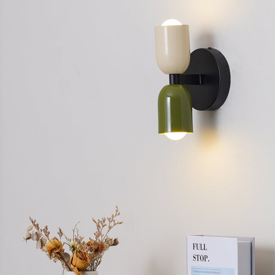 Vintage Double Head Wall Light