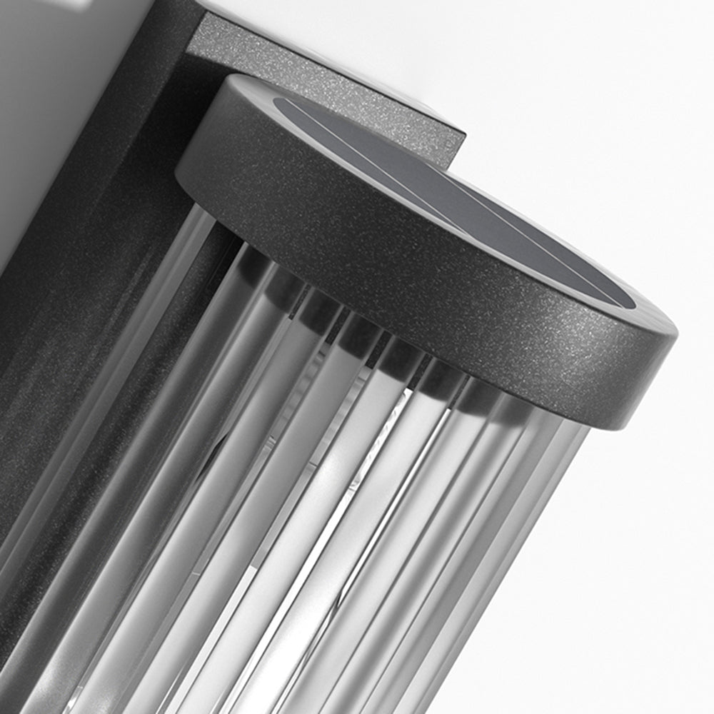 Cylindrical Solar Outdoor Lamp