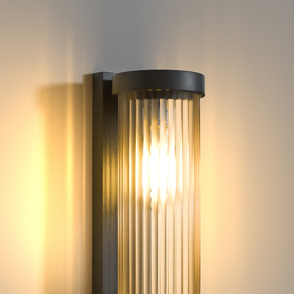 Cylindrical Solar Outdoor Lamp