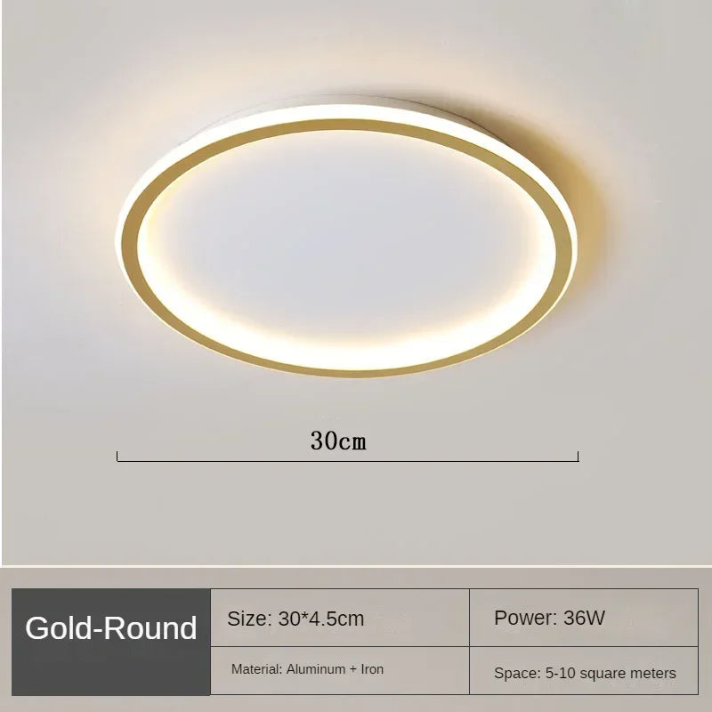 Aurora Globe Round Ceiling Light