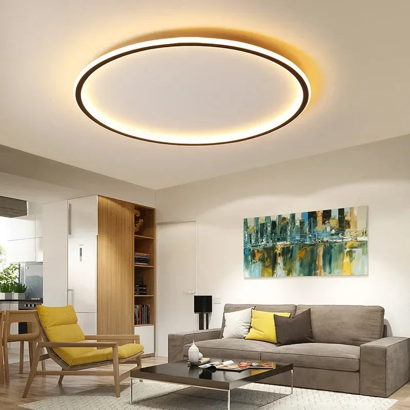 Aurora Globe Round Ceiling Light