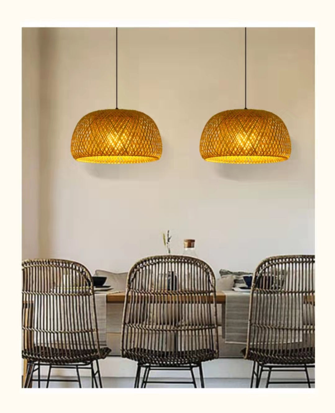 Bamboo Pendant Light