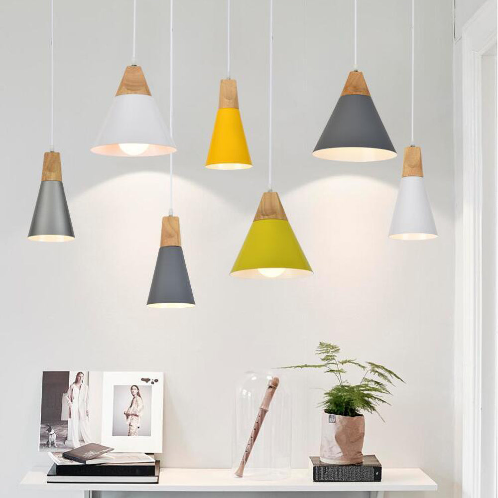 Bardais Wooden Pendant Lights