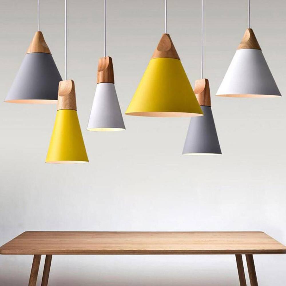 Bardais Wooden Pendant Lights