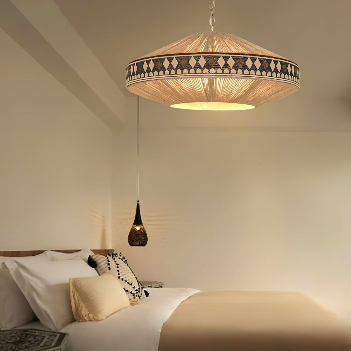 Bohemian Fringe Pendant Light