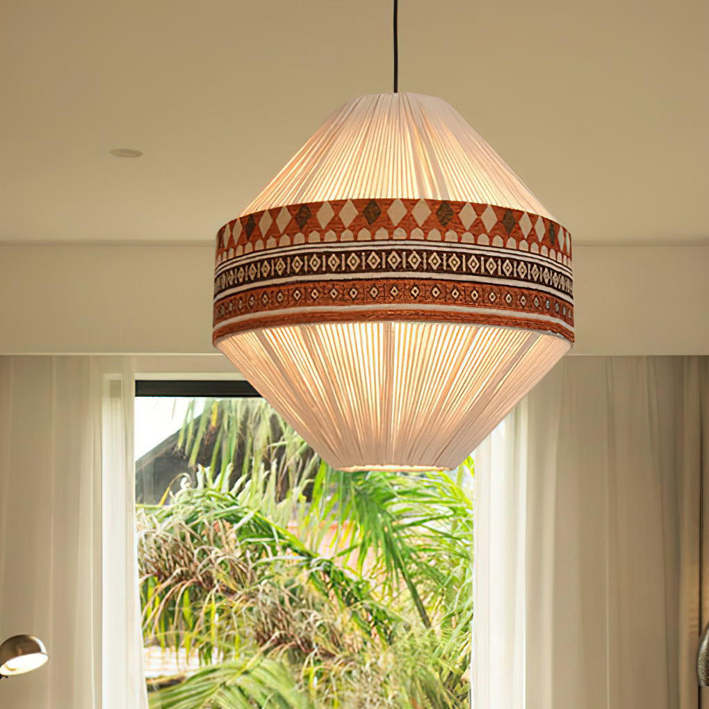 Bohemian Fringe Pendant Light