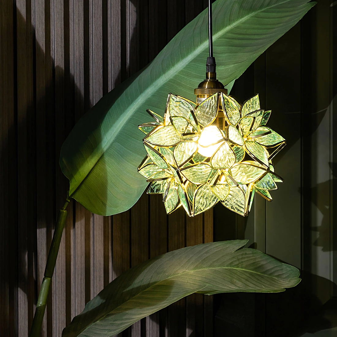 Capiz Pendant Light