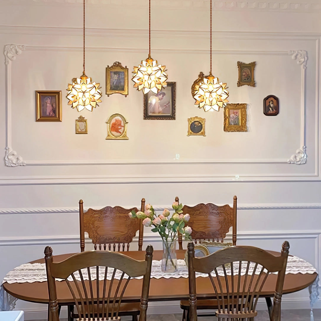 Capiz Pendant Light