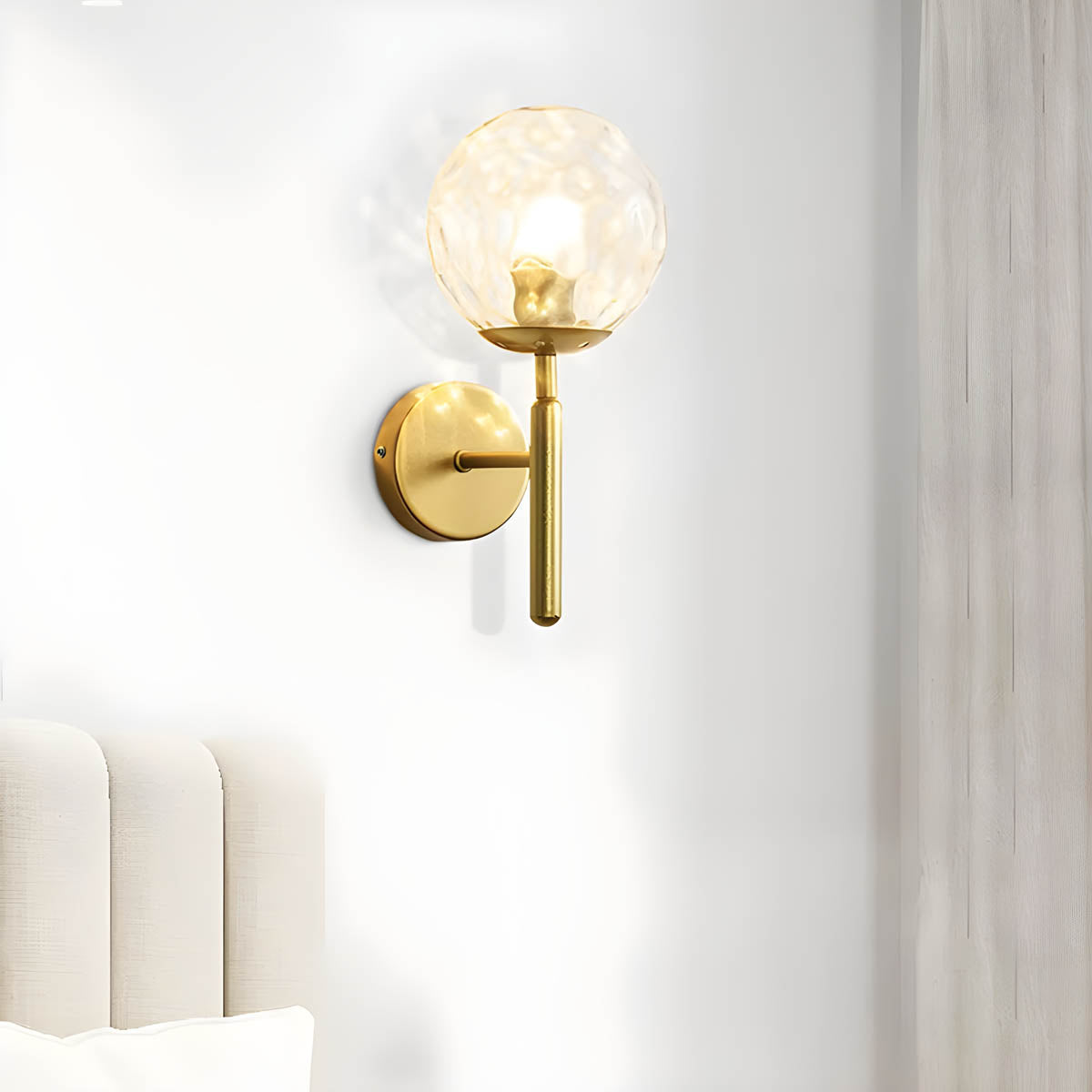 Clair Glass Wall Light