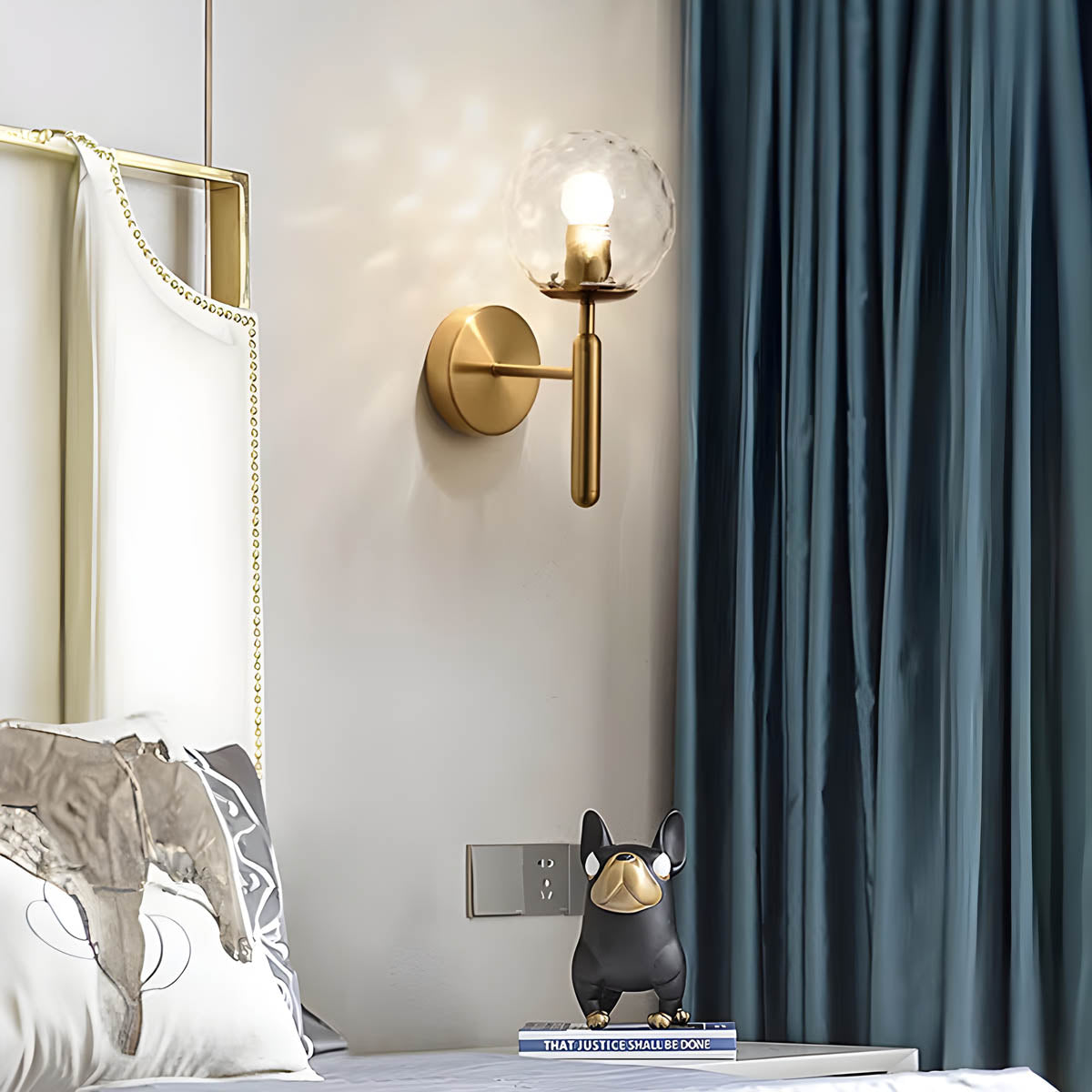 Clair Glass Wall Light