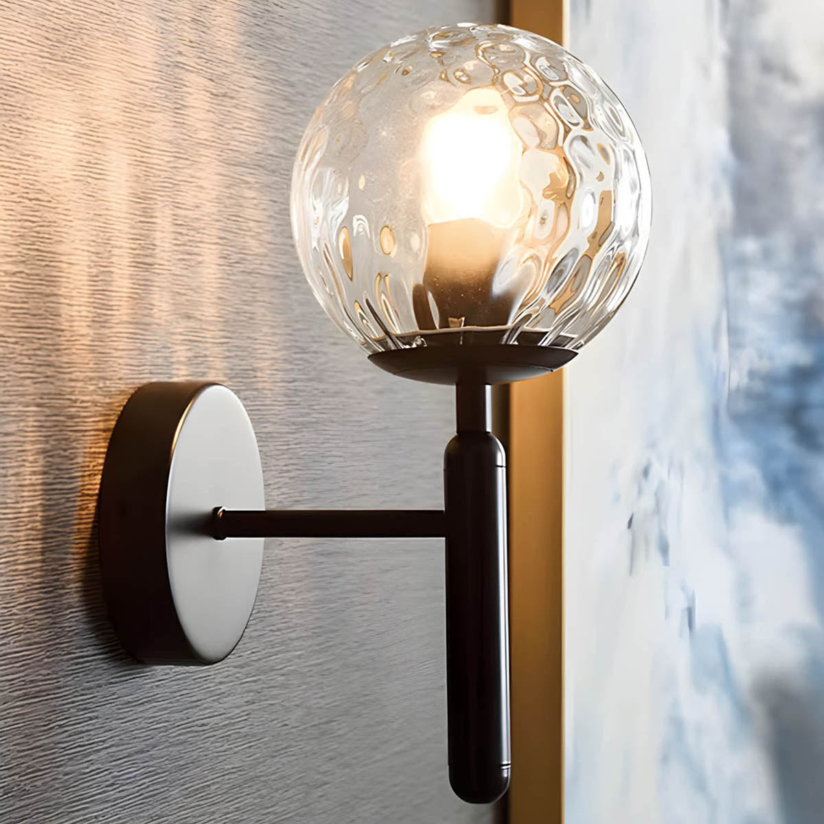 Clair Glass Wall Light