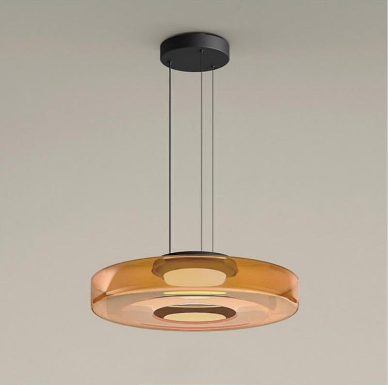 Bauhaus Style Glass Pendant Lights
