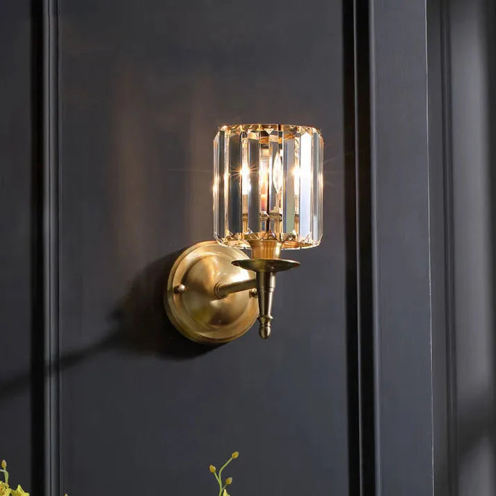 Vintage Luxury Crystal Wall Light