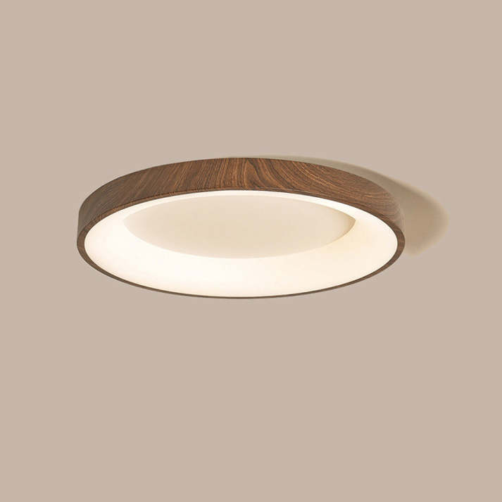 Natural Wood Ceiling Light