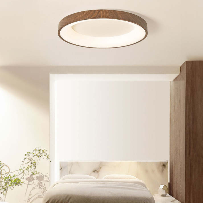 Natural Wood Ceiling Light