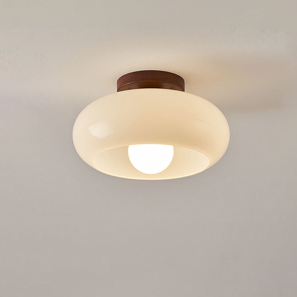 Vintage White Hallway Ceiling Light