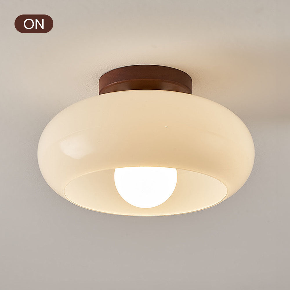 Vintage White Hallway Ceiling Light