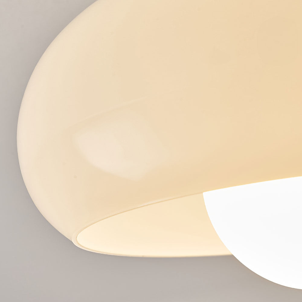 Vintage White Hallway Ceiling Light