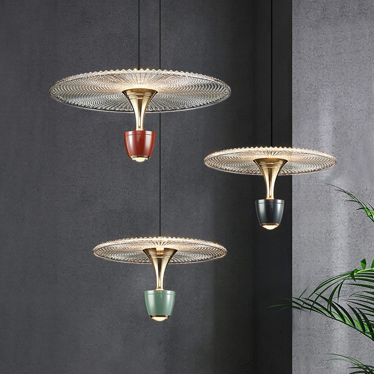 Modern LED Disc Pendant Light