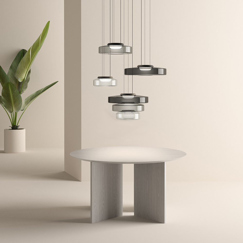 Bauhaus Style Glass Pendant Lights