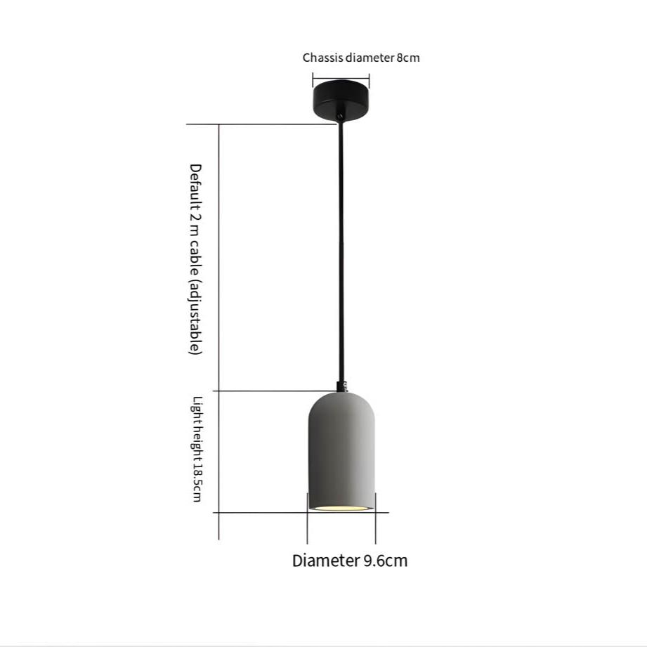 Forgi Concrete Pendant Light