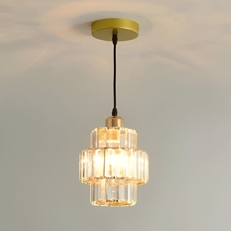 Fernando Tiered Crystal Pendant