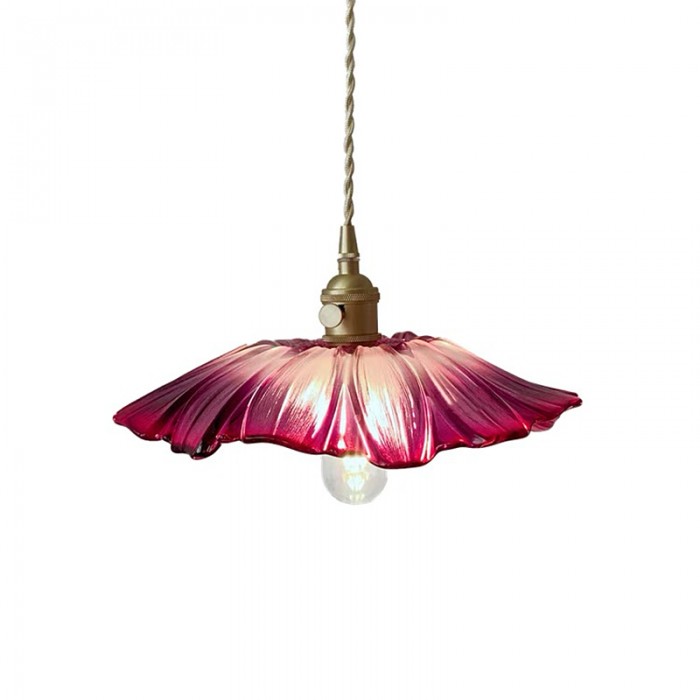 Flowerlamp Creative Glass Pendant