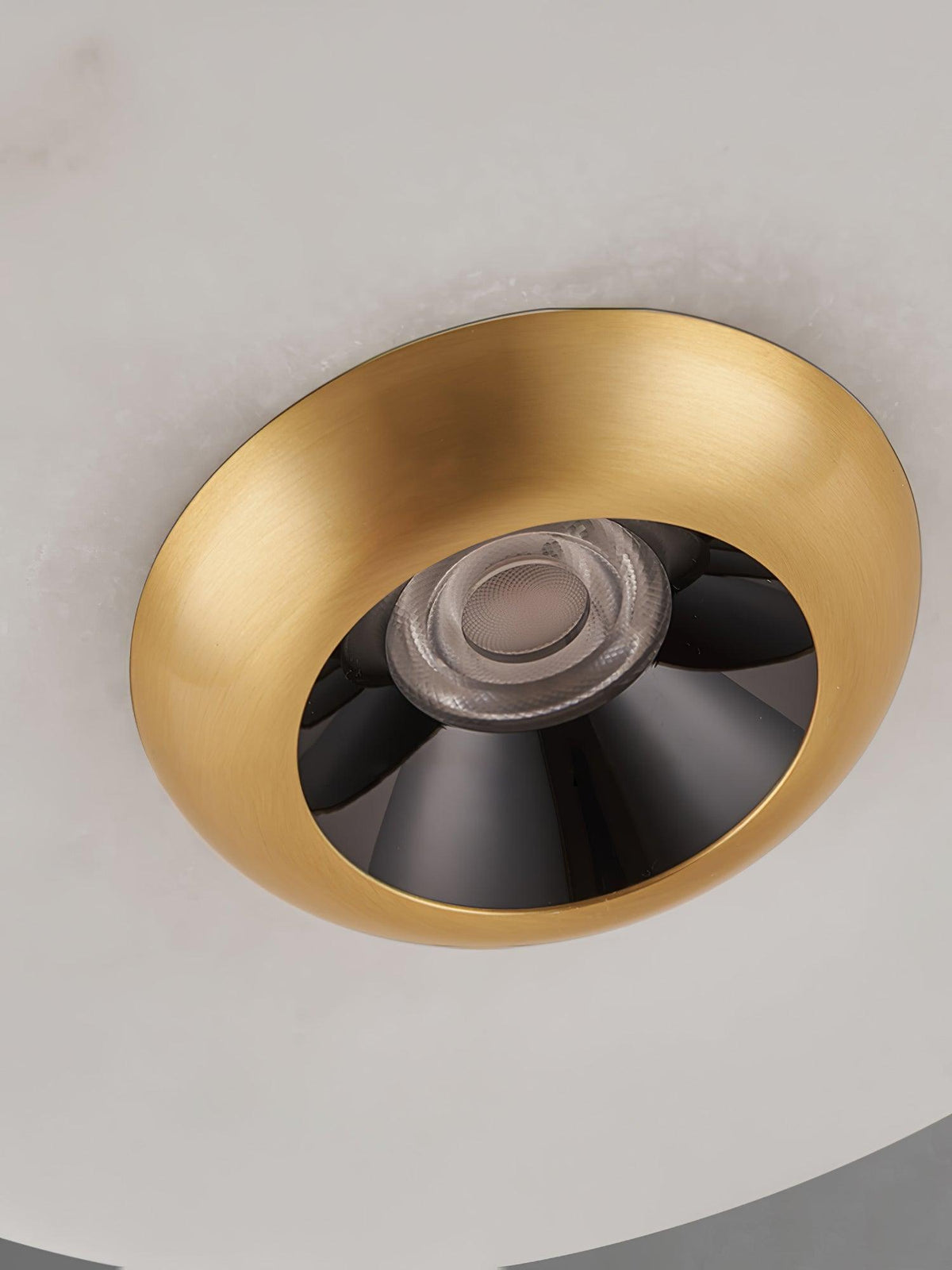 Flying Saucer Marble Pendant Light