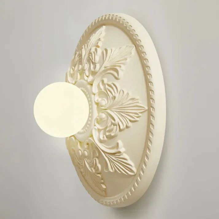 Modern Latte Resin Wall Light