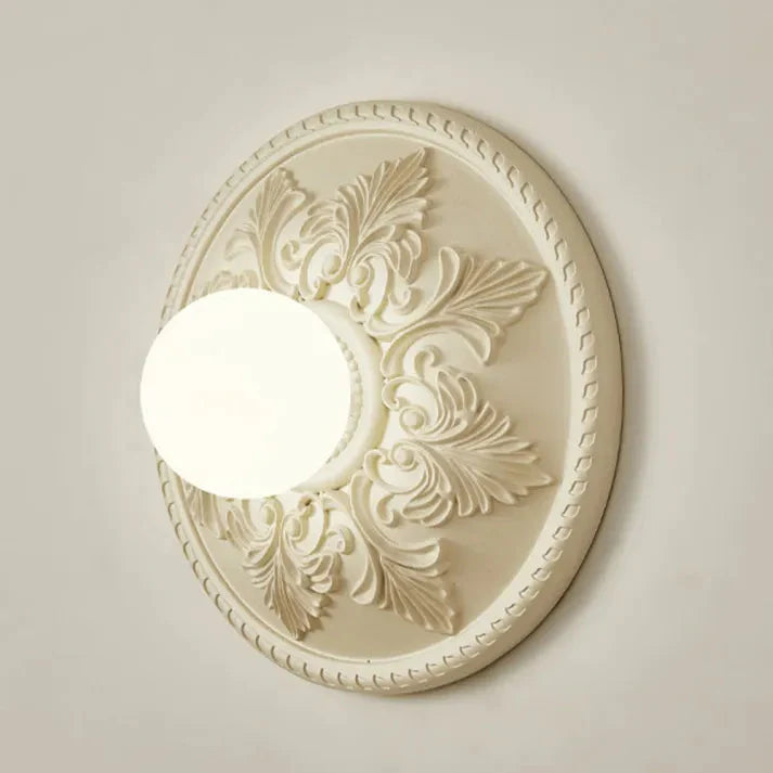 Modern Latte Resin Wall Light