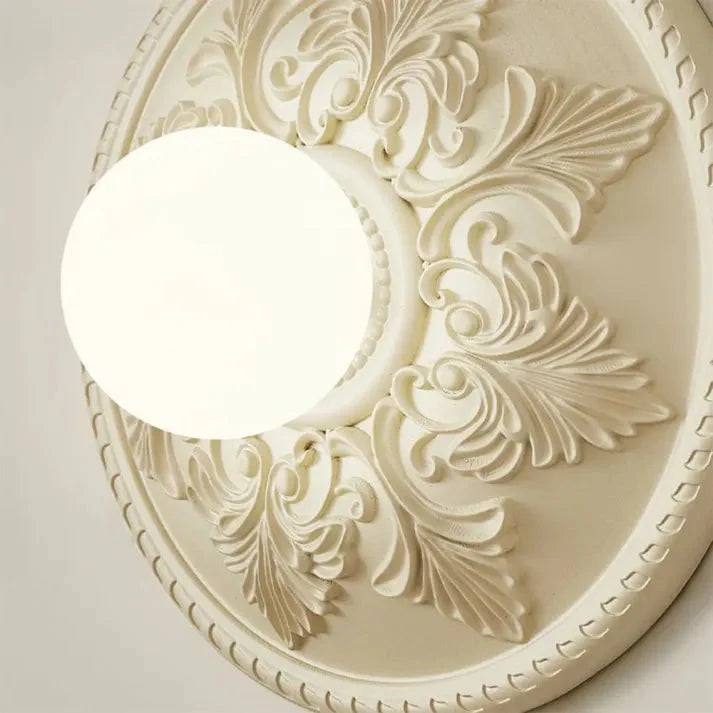 Modern Latte Resin Wall Light