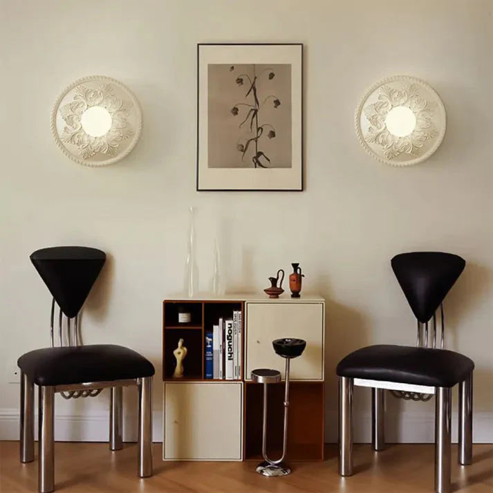 Modern Latte Resin Wall Light