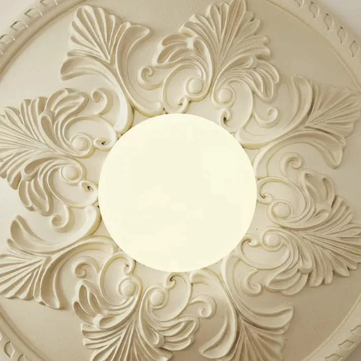 Modern Latte Resin Wall Light