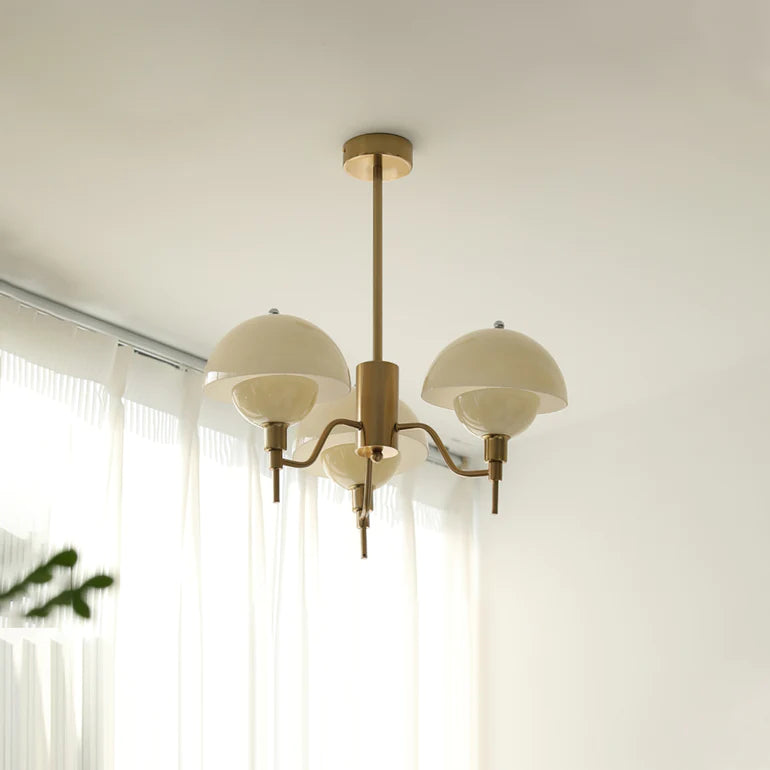 French Bubble Cream Chandelier