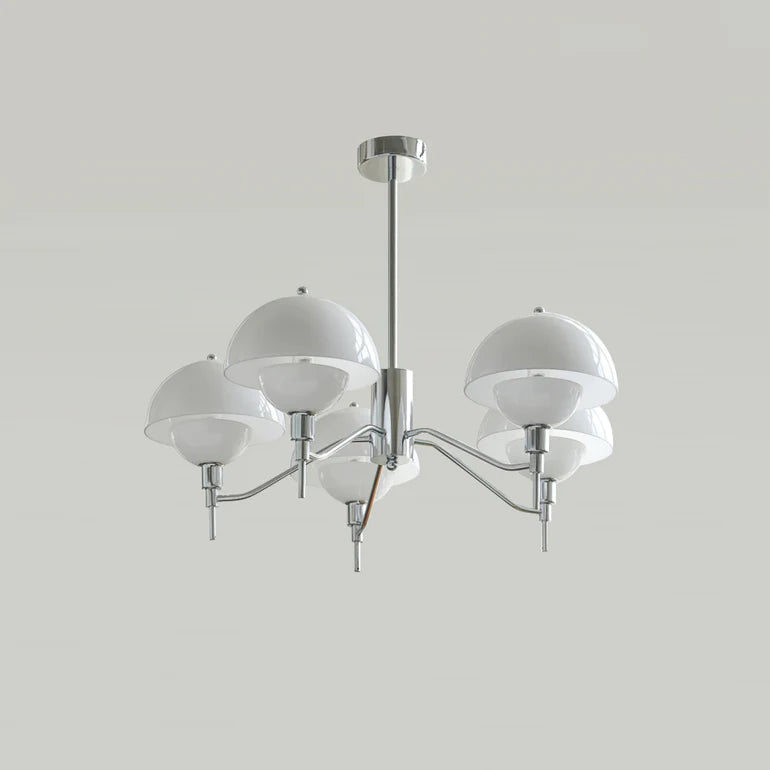 French Bubble Cream Chandelier