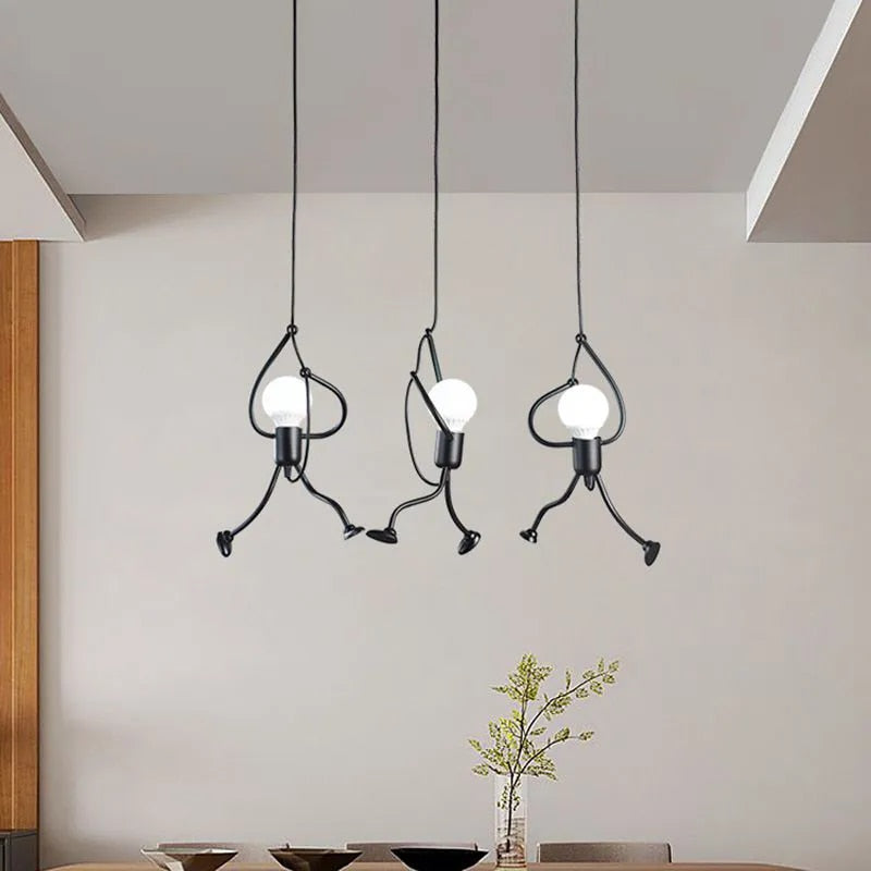 Retro Robot Pendant Lights