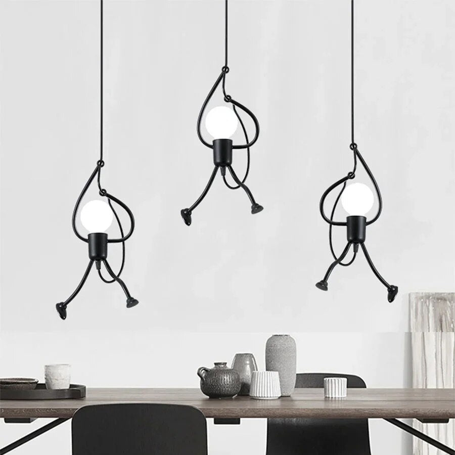 Retro Robot Pendant Lights