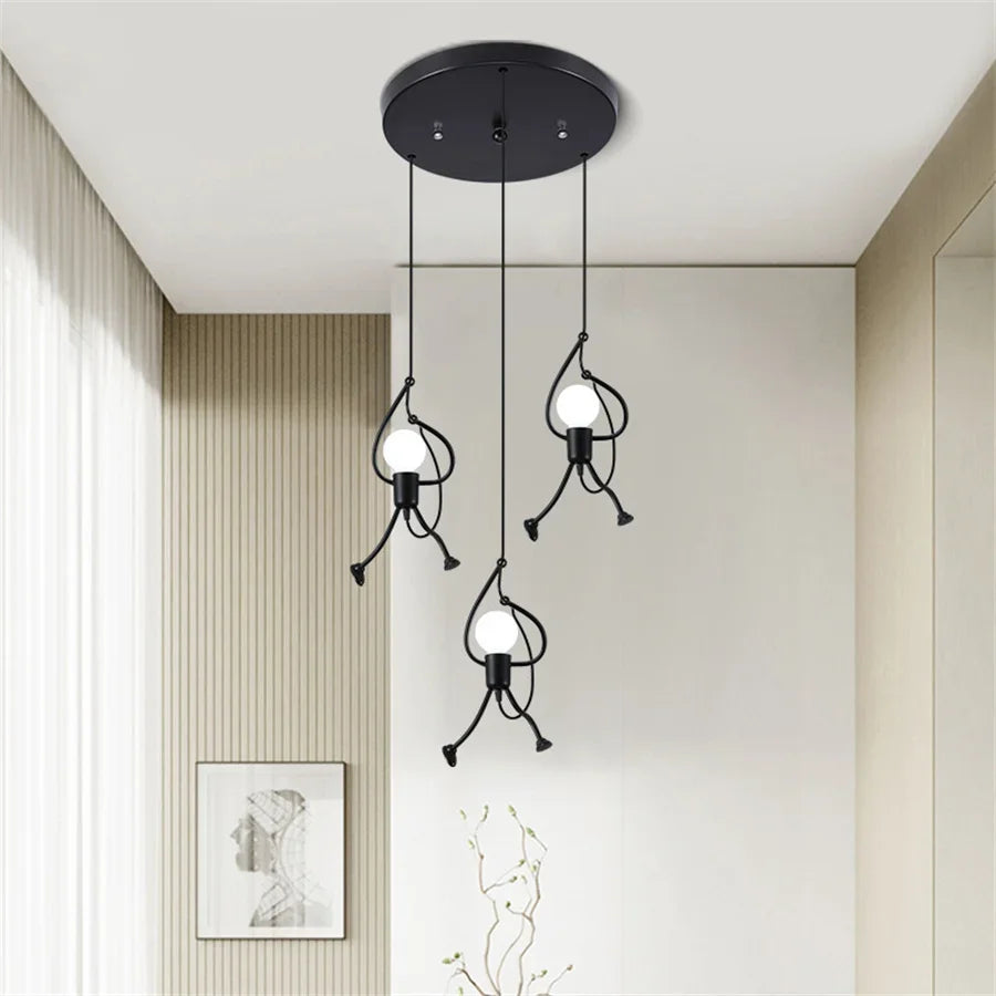 Retro Robot Pendant Lights