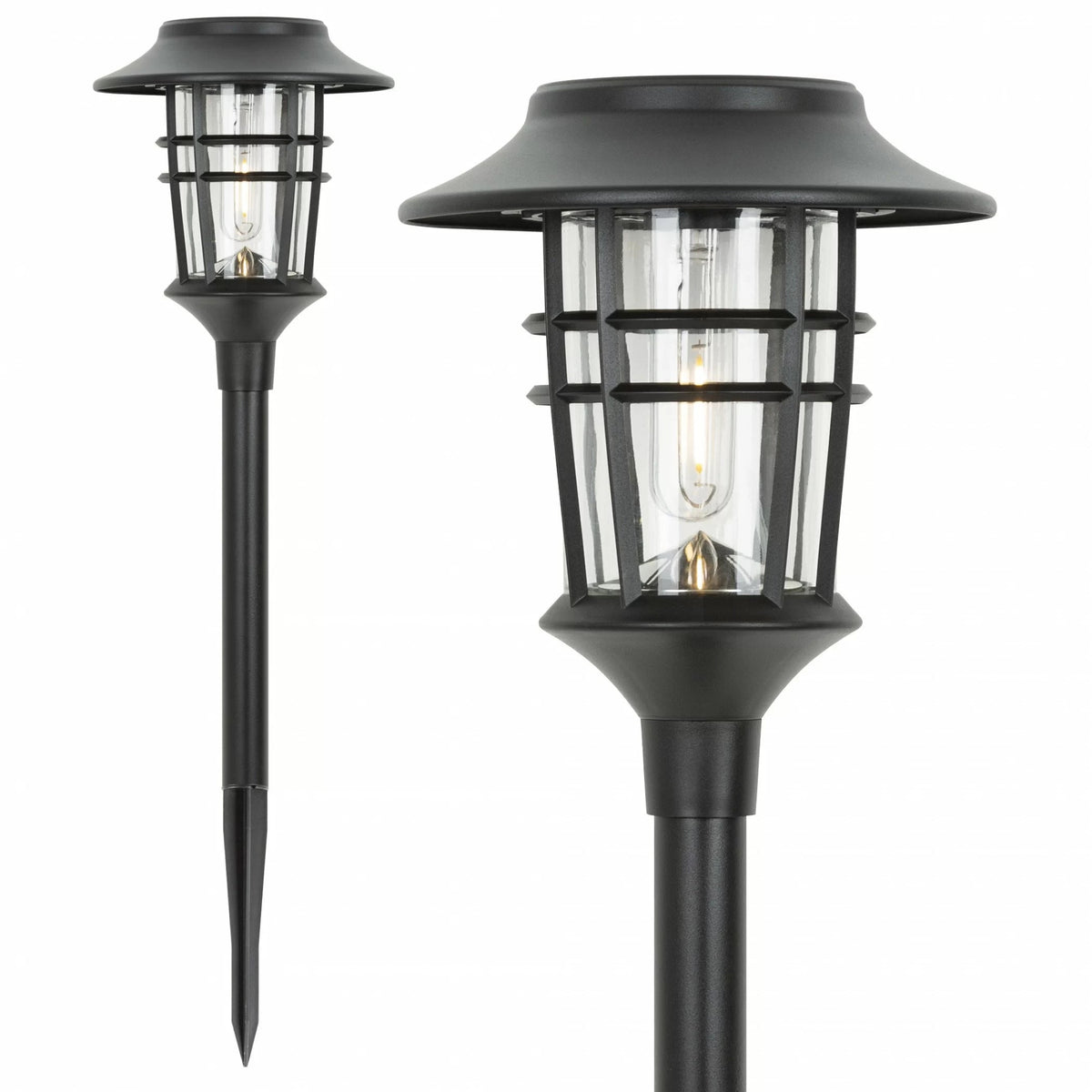 Solar Garden Torches (Set of 6)