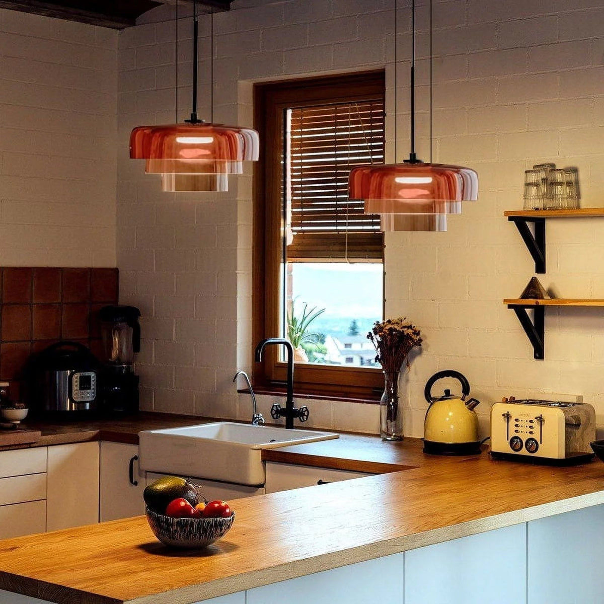 Glass Pendant Lights