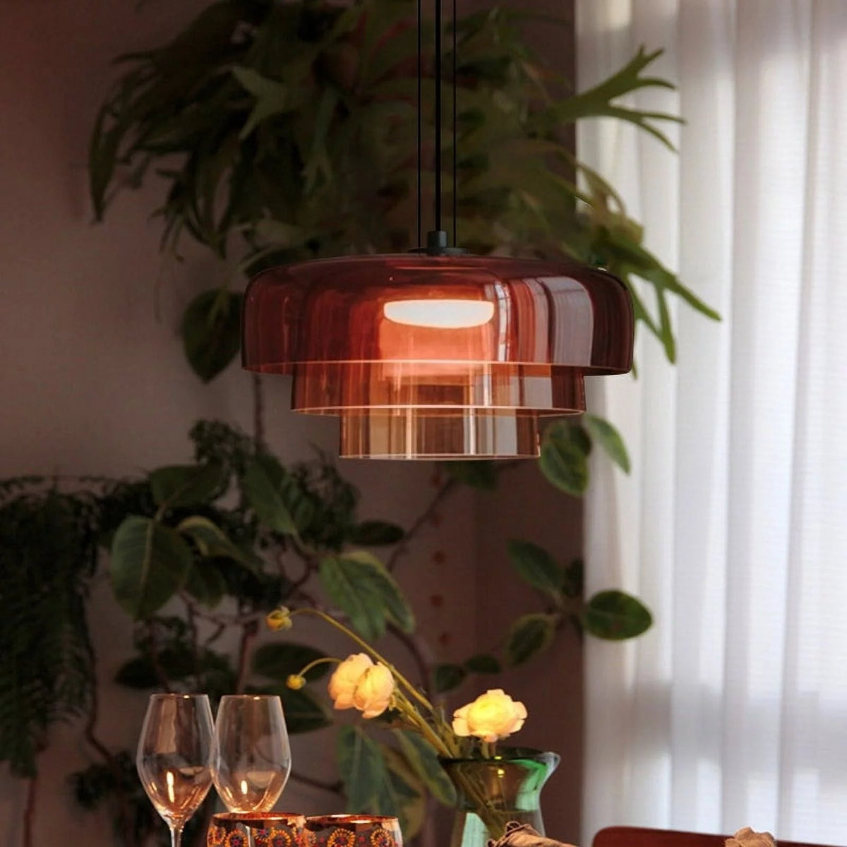 Glass Pendant Lights
