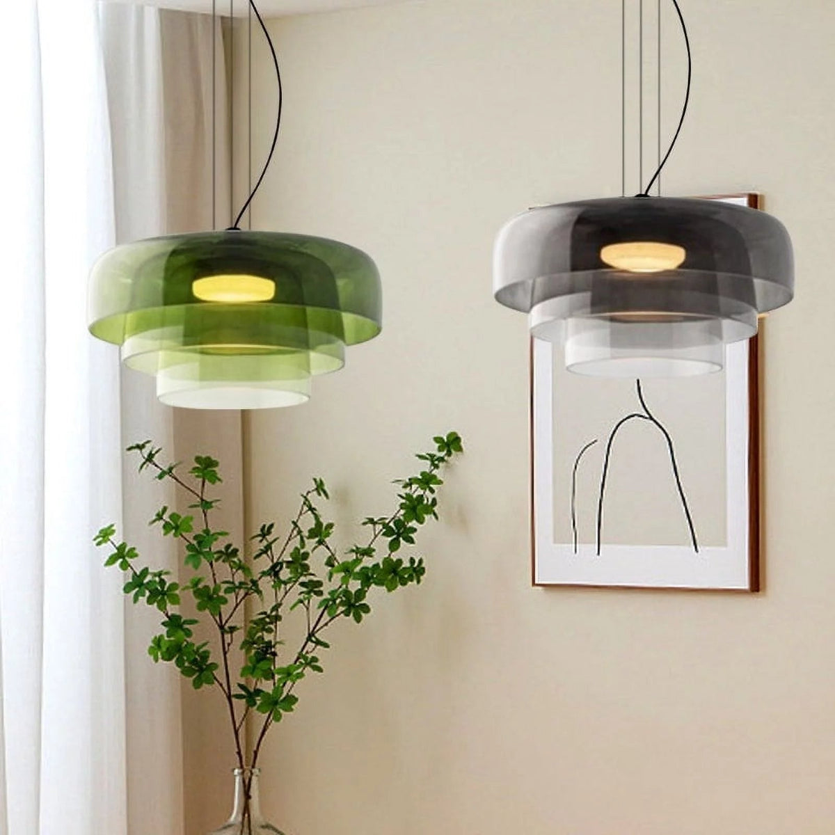 Glass Pendant Lights