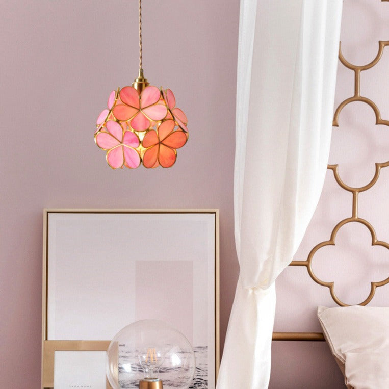 Glass Petal Pendant Light Nordic