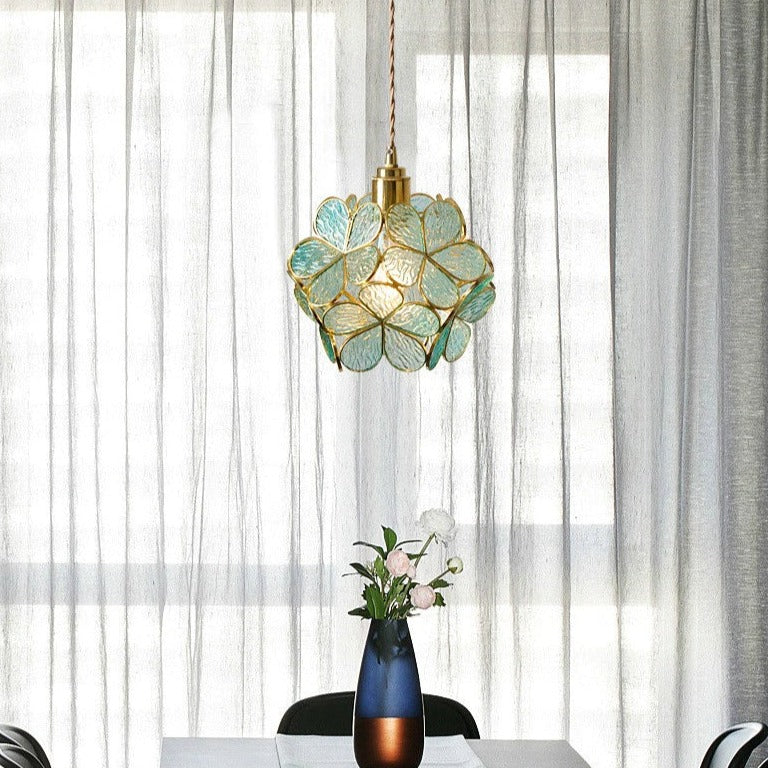 Glass Petal Pendant Light Nordic