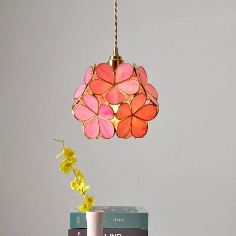 Glass Petal Pendant Light Nordic