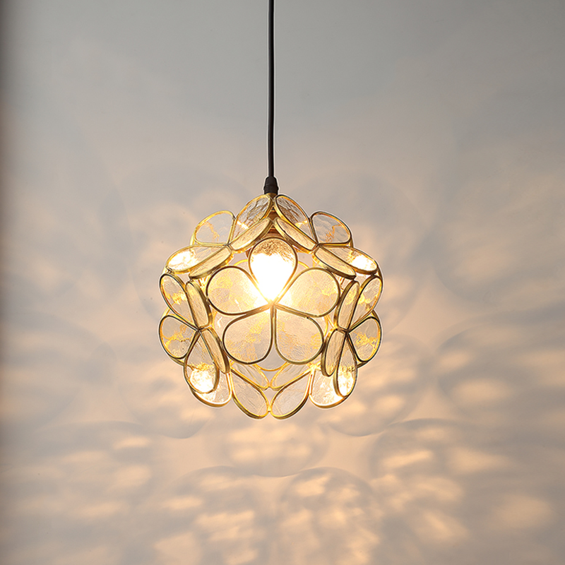 Glass Petal Pendant Light Nordic