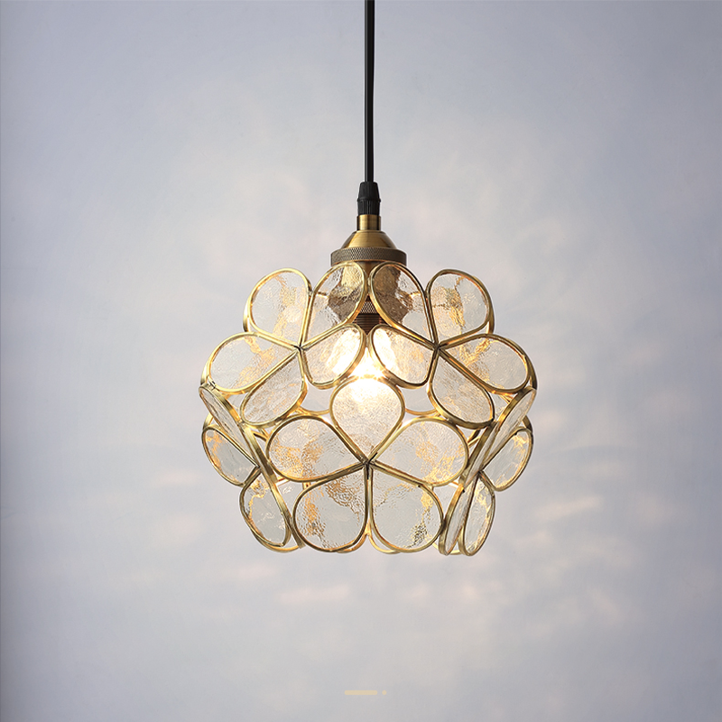 Glass Petal Pendant Light Nordic