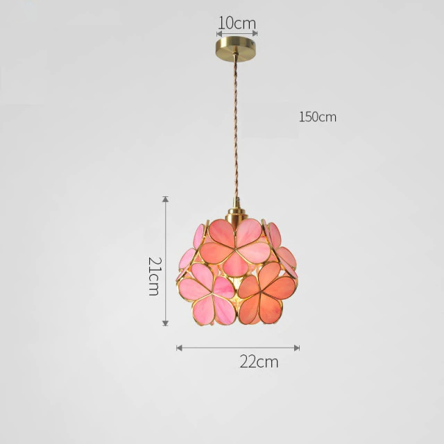 Glass Petal Pendant Light Nordic