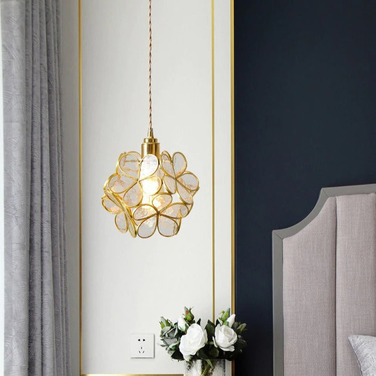 Glass Petal Pendant Light Nordic